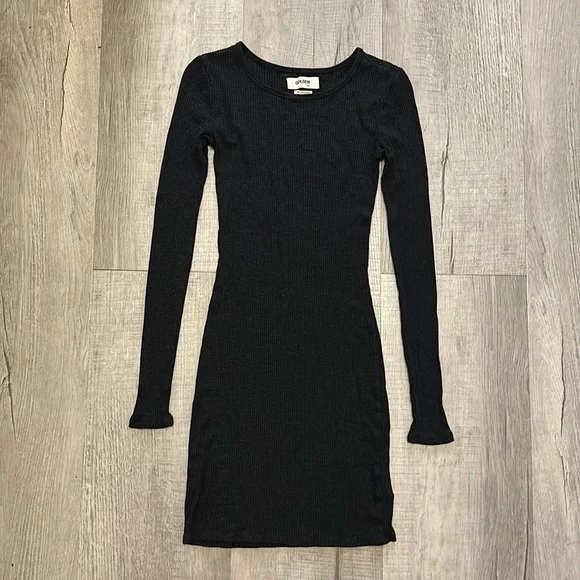TNA | Dresses | Golden By Tna Ribbed T Shirt Dress Long Sleeve | Poshmark